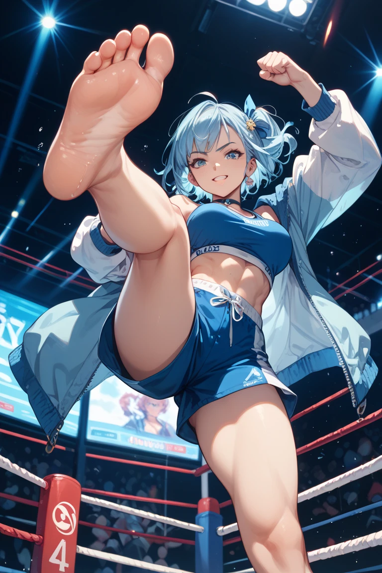 2girl, standing_split, full body, standing_on_one_leg, masterpiece, best quality, very aesthetic, absurdres, ,in a playground,glowing stardust frontground,fantasy,sparkling,fireflies,