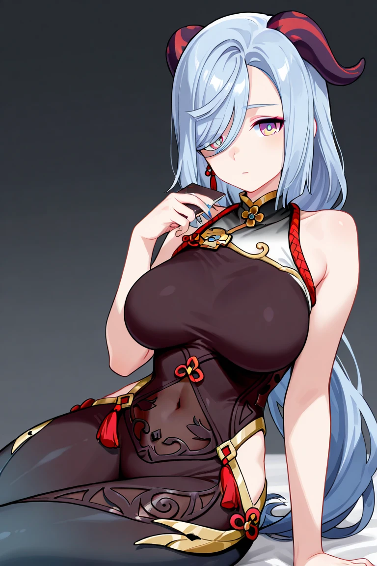 top-quality、Top image quality、masterpiece、teens girl((18year old、 Ager、Best Bust、Medium bust,wide open breast tea、light blue eyerest, Black and light blue hair、A slender,Large valleys、dye one's cheeks red、Black yukata、pretty pose、running motion、dash、Sweating、Splattering sweat)),hiquality、Beautiful Art、Background with((Inside the inn、Night Hostel、jpn、skyrocket))、masutepiece、depth of fields、movie