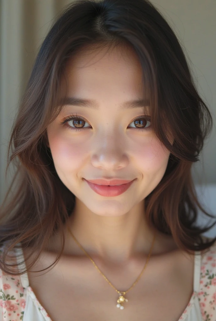 Sweet smile,Expose cleavage,high-definition,Snow-white skin