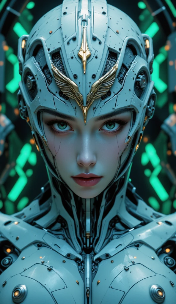 arafed woman with a shiny body and head and neck, still from alita, cyborg goddess in cosmos, ash thorp, love death + robots, beautiful android woman, moebius and android jones, unreal engine render + a goddess, gynoid body, cinematic still in adam | unity, film still from movie dune-2021, cgsociety 9 --auto --s2