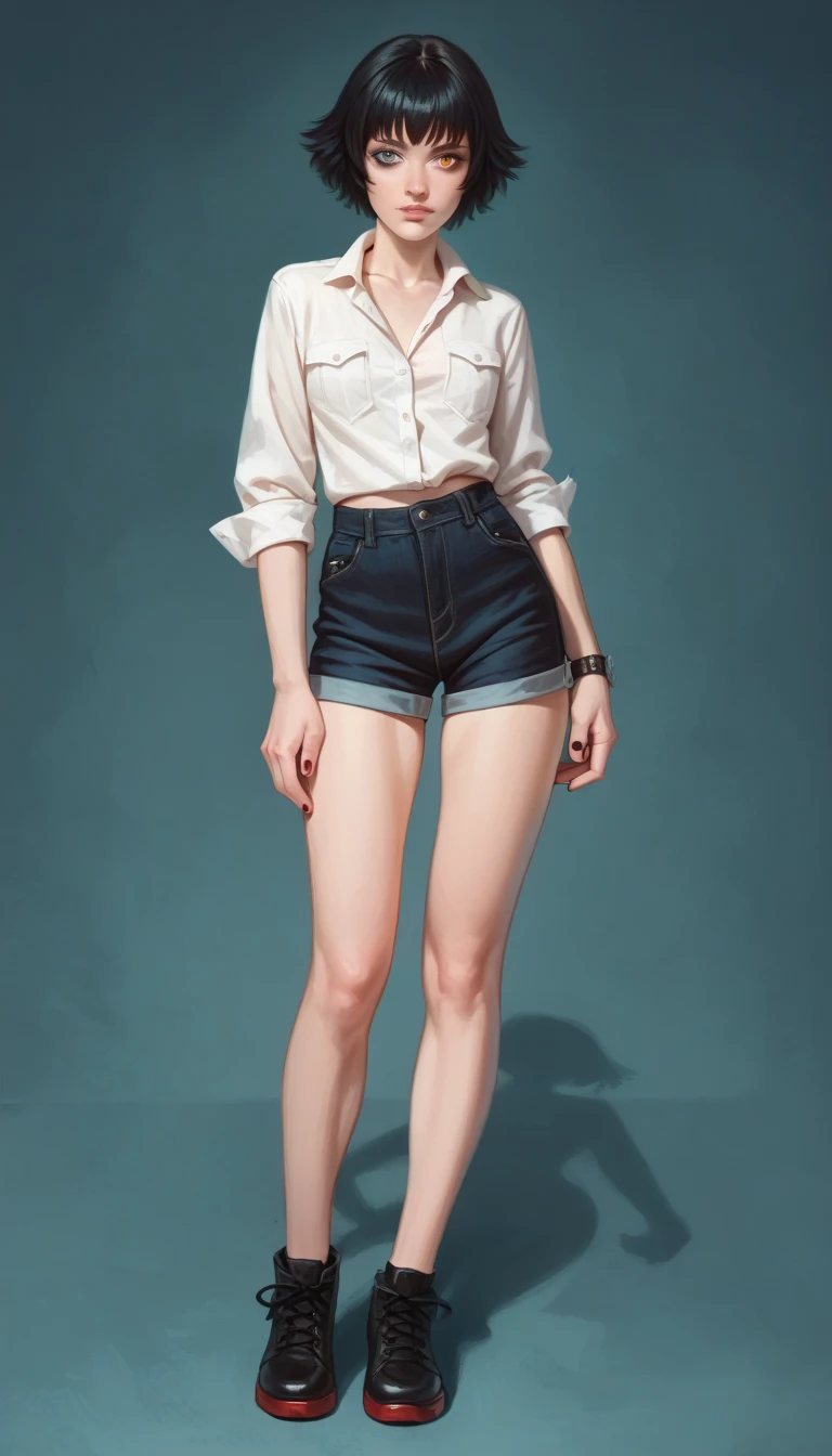 Girl lying down，planar --auto
