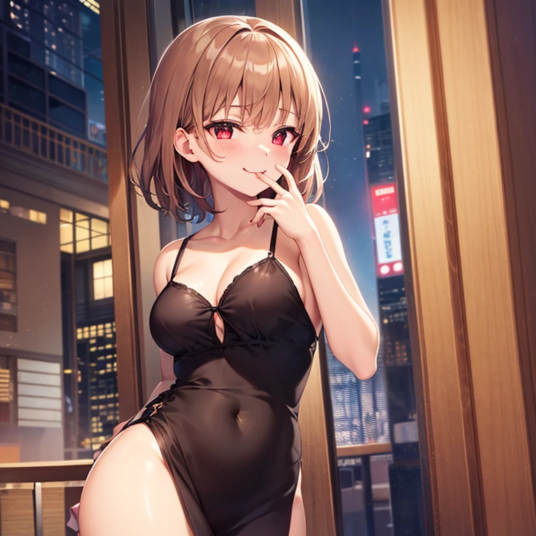 ((Highest quality、、masterpiece:1.3)), Upper Body、Long legs、Sharp focus:1.2, Beautiful woman with perfect figure:1.4, Slim Abs:1.1、((Big Breasts:1.2)), (Big Breasts、Soft looking big ass、Feminine body 、Smiling:1.2), Face and skin texture crafted to the smallest detail、Fine-grained、double eyelid、25-year-old female、sexy