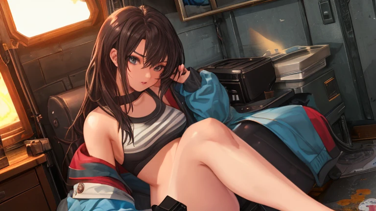 Playing with breasts