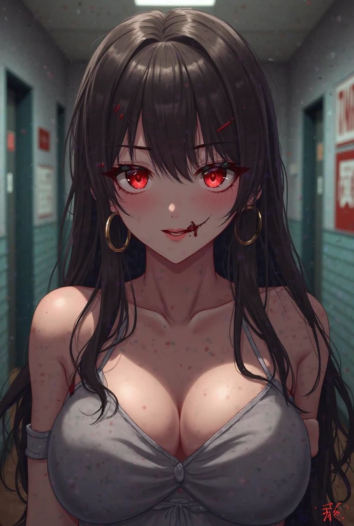 Zombie World,Wasteland style,Doomsday style,Blood,Blood,沾满Blood的衣服,Zombie girl,Zombie girl,fester,rot,ruins背景,ruins背景,City背景,Zombie background,Horror backgrounds,City街道上的Zombie Girl,Close-up above the waist,Light and Shadow,illumination,ruins,City,Modern City,Ragged clothes,Broken clothes,Blood,Blood,身体Wound,Big breasts,Ragged clothes,Ragged clothes,Close-up above the waist,Upper body close-up,Zombie Girl,Wound,Body sutures,Pale skin,Bloodless skin