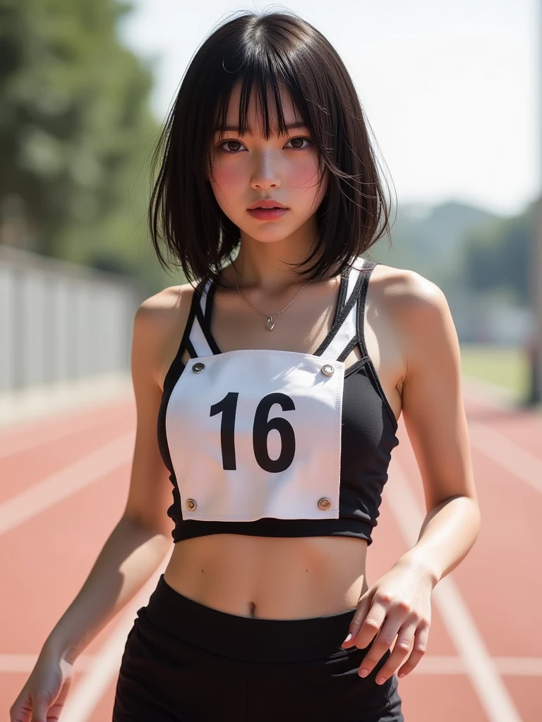 (8K, RAW Photos,Highest quality, High resolution:1.1), (Ultra-realistic:1.4),(Realistic, Realistic:1.3),The Beauty of Japan、((Upper Body:1.3))、Gymnastics Team - Flexible Leotards and Grips