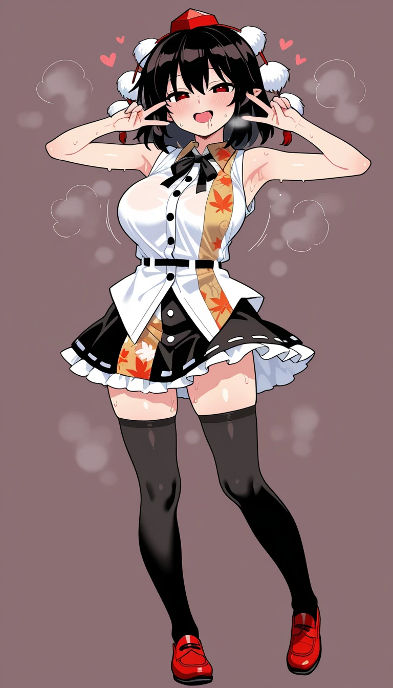masutepiece、Best Quality、hight resolution、tre anatomically correct、((stage))、microphone、((live))、dance、white dres、Black ribbon at chest、a miniskirt、(Vibrant colors:1.2)、(masterpiece:2.0)、onepiece、Uta、blanche、left red hair、right gray hair、Not wearing pants、divine spirit、Flushed cheeks、a smile、Beautiful girl in every detail、Body shining with sweat、Wet、Seductive thighs、sexy pose、Hair above one eye、(frombelow:1.5)、Pussy、Female genitals、vaginal、Intravaginal、Expansion、You can see inside the skirt、((Female genital exposure))、Lit up、(pointy tits:1.6)