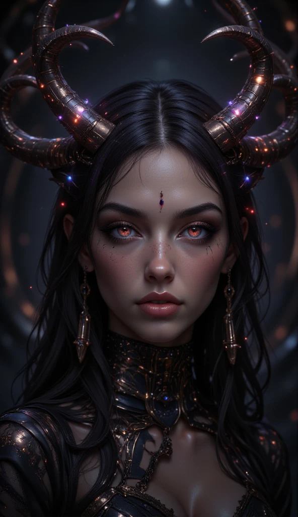 masterpiece, best quality, amazing quality, very aesthetic, absurdres, newest, volumetric lighting, holographic colors, cute, gradient colors, dark background, masterpiece, best quality, amazing quality, very aesthetic, absurdres, newest, volumetric lighting,1man, BREAK nsfw, ambient occlusion, raytracing, soft lighting, blum effect, masterpiece, absolutely eye-catching, particles, glow, shining, intricate cinematic background, (beautiful face), BREAK masterpiece, highly detailed,detailed eyes, 1man, Loki, God of mischief, Loki god of mischief, detached virtual horns,