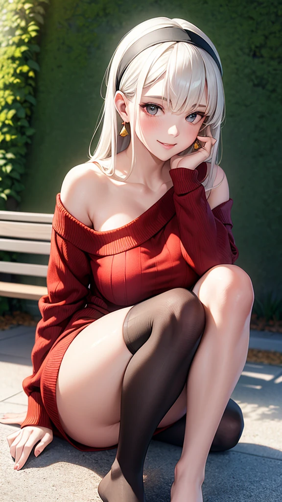 there is a woman in a red sweater and black boots, wearing in stocking, thighhighs and skirt, exposed thighs!!!, very sexy outfit, ripped pantyhose, highly realistic. live cam, full length and white stockings, amouranth, better known as amouranth, thighs!!!!!!, succubus in tight short dress, thighs!!!, sexy outfit