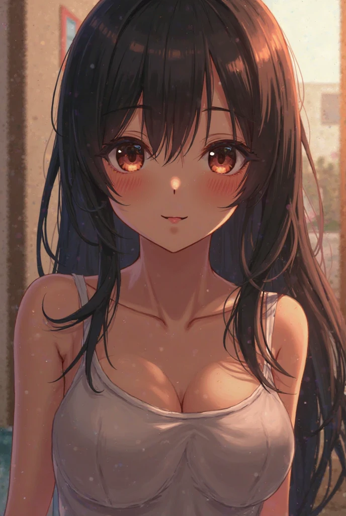 (best quality,4k,8k,highres,masterpiece:1.2),ultra-detailed,(realistic,photorealistic,photo-realistic:1.37),shower scene,water droplets on skin,beautiful detailed eyes,beautiful detailed lips,flowing hair,wet skin,(moisturized,nourished,glowing:1.1),relaxing atmosphere,steam rising from hot water,fresh and clean scent,vivid colors,warm lighting,medium:oil painting