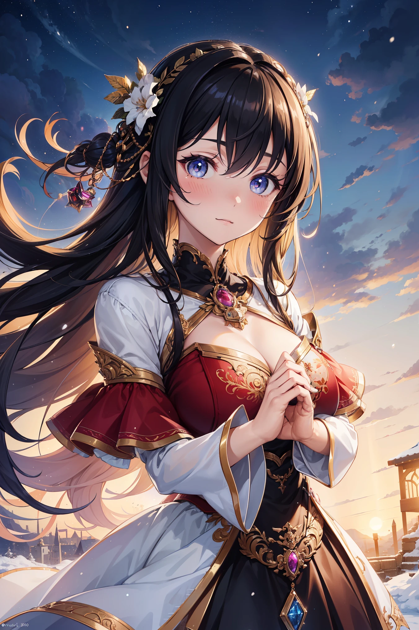 masutepiece、ultra-quality、ultra-detailliert、Perfect drawing、Hi-Res、Solo、beatiful backgrounds、high-level image quality、Perfect Beautiful Girl、Perfect Photo、Detailed drawing、high-level image quality