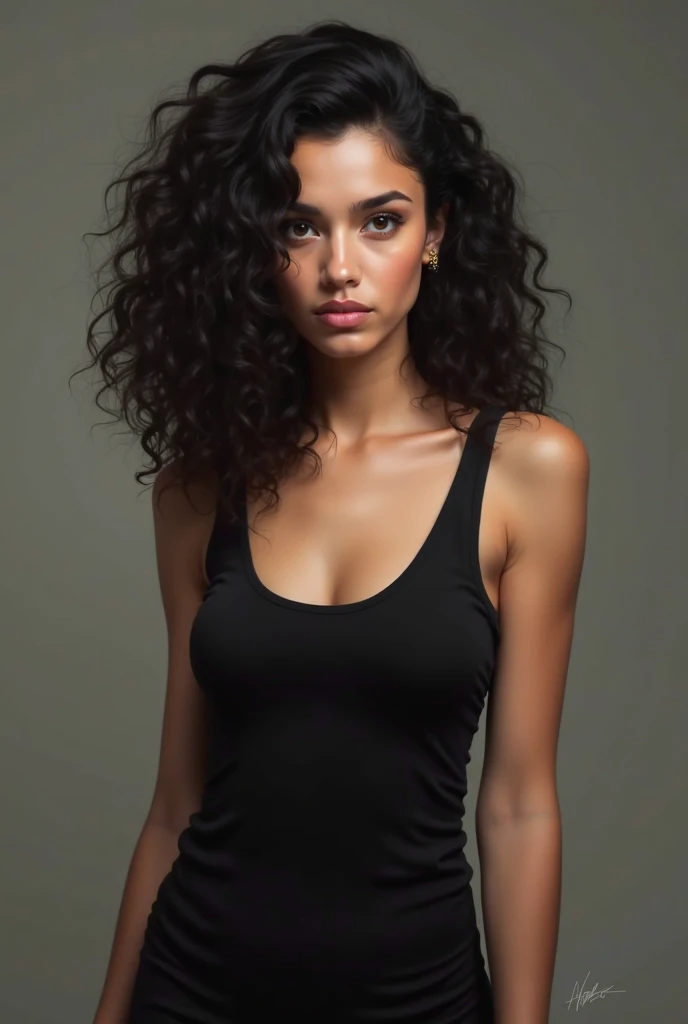 Beautiful young girl full body