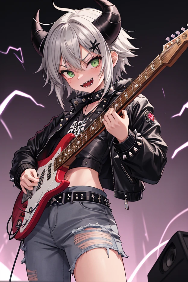 High-quality cinematic animation. The camera reveals a towering, ominous Japanese-style temple nestled in a volcanic landscape, with fiery magma rivers flowing in the background. The movie title, "Gokusotsu Heaven", shines with a brilliant, neon glow above the temple. The eyes of the demonic mask carved into the temple entrance pulse with an eerie red light. The red rope-like LED lamps adorning the temple gate flicker and blink with vibrant energy, illuminating the path leading inside. Long lines of enthusiastic anime fans, clutching glowing サイリウム (cyalume/penlights) and 扇子 (sensu/folding fans), move past imposing Jizo-shaped ticket checker displays and enter the gate. The atmosphere is a unique blend of hellish dread and J-Pop idol enthusiasm, conveying a sense of otherworldly excitement.
Cinematic animation, vivid colors, intense lighting.