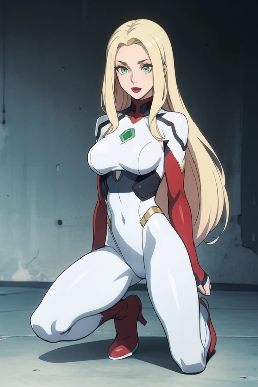 Cartoon photo of woman, Guyver style, SFW version, red eye, bellows tail, cel shade adult animation, serpentine pose,(high resolution, masterpiece, best quality, anime, official art:1.4), amazing fine details, all intricate, gloss and shiny, awesome many layers, 8k wall paper, sketch, illustration, (masterpiece, best quality, masterpiece, best quality, finely detail, beautiful detailed eyes, ultra detailed, extremely beautiful CG, super detailed skin, best quality, intricate, {{high quality}}, extra colors, 2D, megapixel, perfectionism, accent lighting, full HD, 4K, (inspired by :metroid, zone of enders, gundam, death stranding, half life2, glados, fate stay nigh, star blazer 2199 space battleship yamato, mass effect, dead space, death stranding) (((illyasviel_von_einzbern)),1girl, mature female, full body, contrapposto,) (silver hair, red eyes, long hair, beautiful detailed red eyes, weird hair, evil smile, eyelashes, medium_breasts, best quality, beautifully detailed face, can't be this cute, girl on top, delicate facial features, looking_at_viewer, ray tracing, DOF,HDR, hand_on_hip, two_side_up, standing, cowboy_shot,) (yellow suit, yellow pilot suit, yellow jumpsuit, yellow bodysuit, jacket, tactical gear, fully clothed, ) gainax anime style, studio gainax art, studio gainax illustration,inspired by Masamune Shirow, studio gainax, by Masamune Shirow, beautiful charcter from evangelion, (outdoors, (night:1.1), glowing red moon background, planet in background, science fiction background, background, outdoor, space opera background, glowing, red moon, space ship background, space colony background, ilya kuvshinov, official art, futuristic background, colony drop background, space war background, mecha in background, fantasy background,)