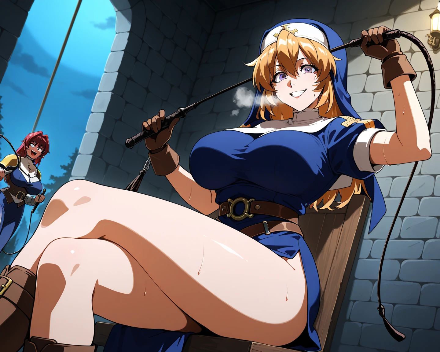 nsfw, nsfw,scanime screencap,official art,black pantyhose,,painful face,castle,anime style,high quality,sex with orc,blowjob ,deepthroat,vaginal,sex with 2 orc,sex with multiple orc,spread legs,lying down,from above,(huge cock),((veiny penis)),cum in pussy, excessive,,(sara valestein),(sen12),1girl, breasts, solo, cleavage, large breasts,choker, belt, yellow eyes, red hair,((high heel boots, Knee-high boots)), cum overflow,large areolae, huge nipples