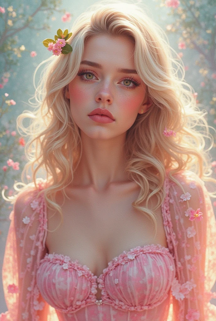ultra realistic professional full body camera (((2girls one pink hair the second blond hair holding hand and wearing white Lace dress, flowered garden ))) (photo 1028k qhd) by (James C. Christensen:1.2|Jeremy Lipking:1.1), (Dittmann Anna:0.3), (jiner:0.3), (mise au point nette:1.3) lndswgnr,High detail, instagram top model,blonde hair, beautiful detailed baby blue eyes, k eyes,(eye (eye makeup: 1.2) sleeping Pose of the Instagram model, perfect button nose, attractive lip shape has an upper-to-lower lip ratio of 1:2, perfect ivory skin confiant, (((anatomycally perfect 25 old ladie hand,finger, nail))),fille en forme Fille maigre et sexy, breast:1.2, anatomie parfaite, Perfect symmetry:1.2, Realstic position, realistic and gorgeous face:1.2, perfect face, highly detailled, happy, confident, ighting cinematic, Lighting scene, soft lights, instagram standing pose (((baby blue eyes,, Fille maigre et sexy, breast:1.2 perfect charming face, attractive lip and nose, (masterpiece, best quality:1.6), white lace dress, cowboy shot, thighs, beautiful girl, (flowers, many small white petals:1.3), garden, blue sky, looking at viewer, small waist, official art, raw photo, incredibly absurdres, facelight, dynamic lighting, cinematic lighting, ultra realistic, highres, photography, sharp focus, highest detailed, extreme detailed, ultra detailed, finely detail, extremely detailed eyes and face