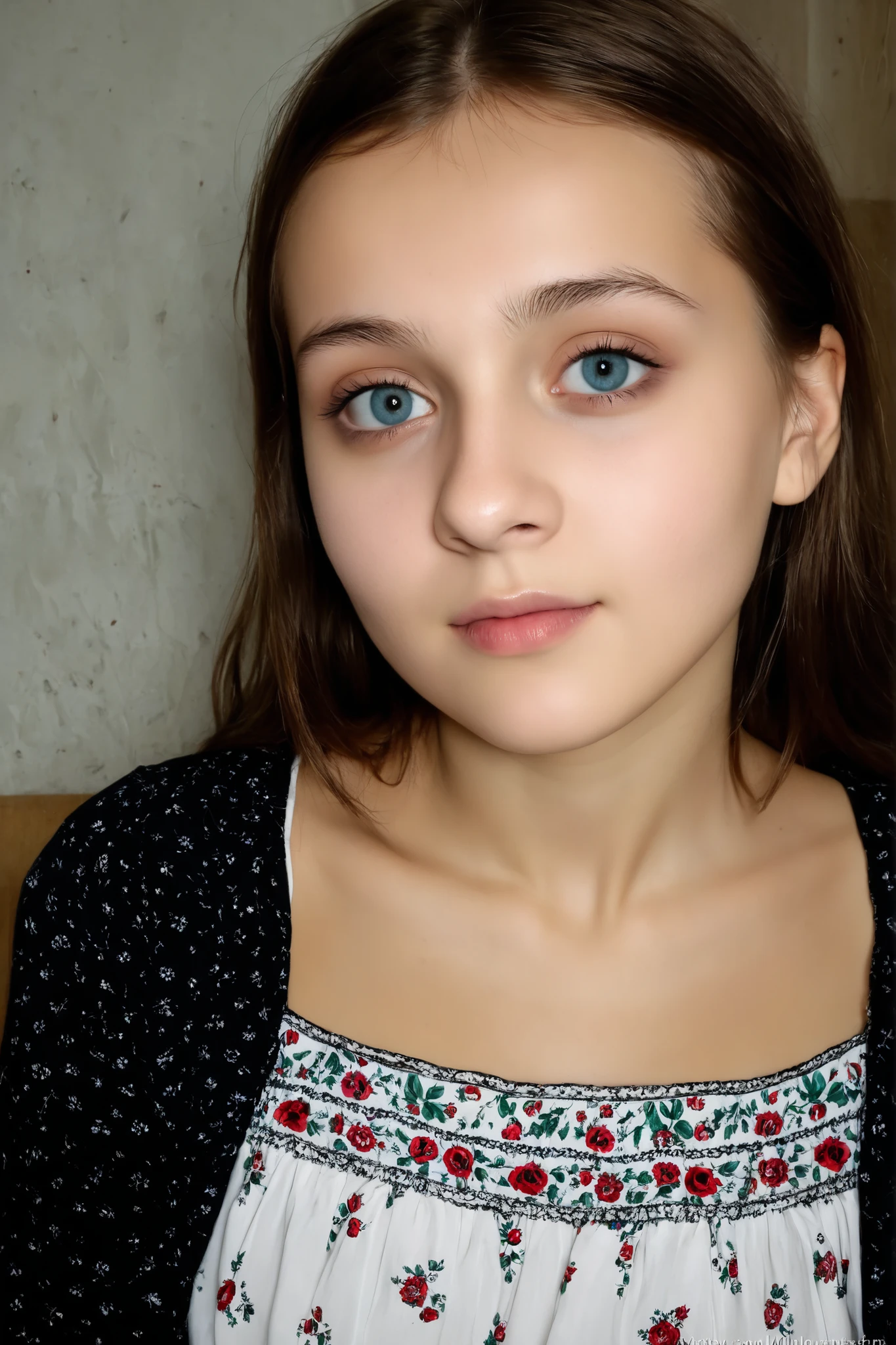 My dead 22 year old Moldovan sister mariana looks at me in my Basment wearing clothes.very beautiful