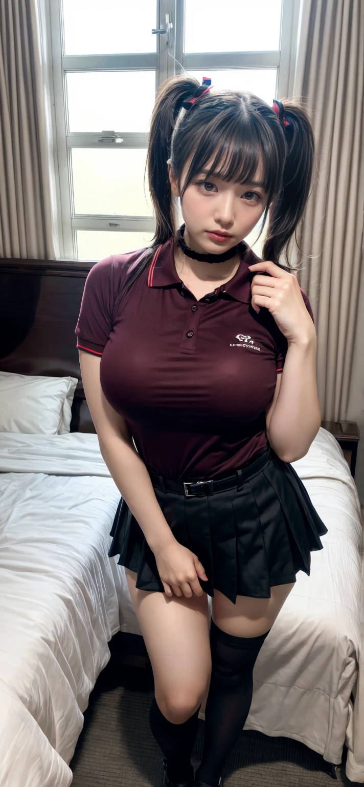 25 years , rusian, ((Brown hair)), small breasts, ojos almendrados, Plano de cuerpo completo, sweater negro manga larga, minifalda gris plizada, trazado de rayo, ((Melena extra larga con flequillo)), HDR, ((muslos muy gruesos y jugosos)), ((caderas muy anchas)), ((cintura muy delgada)), 4k, realistic, charismatic, very detailed, there is a girl in the classroom, alone, dressed in a school girl costume, she is a school girl, angel face, school theme, ((blonde extra large hair)), full body, (detail in the eyes), (detail in the face), ((small breasts)), incredibly beautiful, ((blue eyes)), blush, ((makeup)), ((red lipstick)), ((miniskirt)), (wide hips), (thick thighs), ((small breasts)), (short uniform), school girl, seductive pose, (extreme hourglass figure), thin, svelte, ((boots)), ((tight black t-shirt)), angry