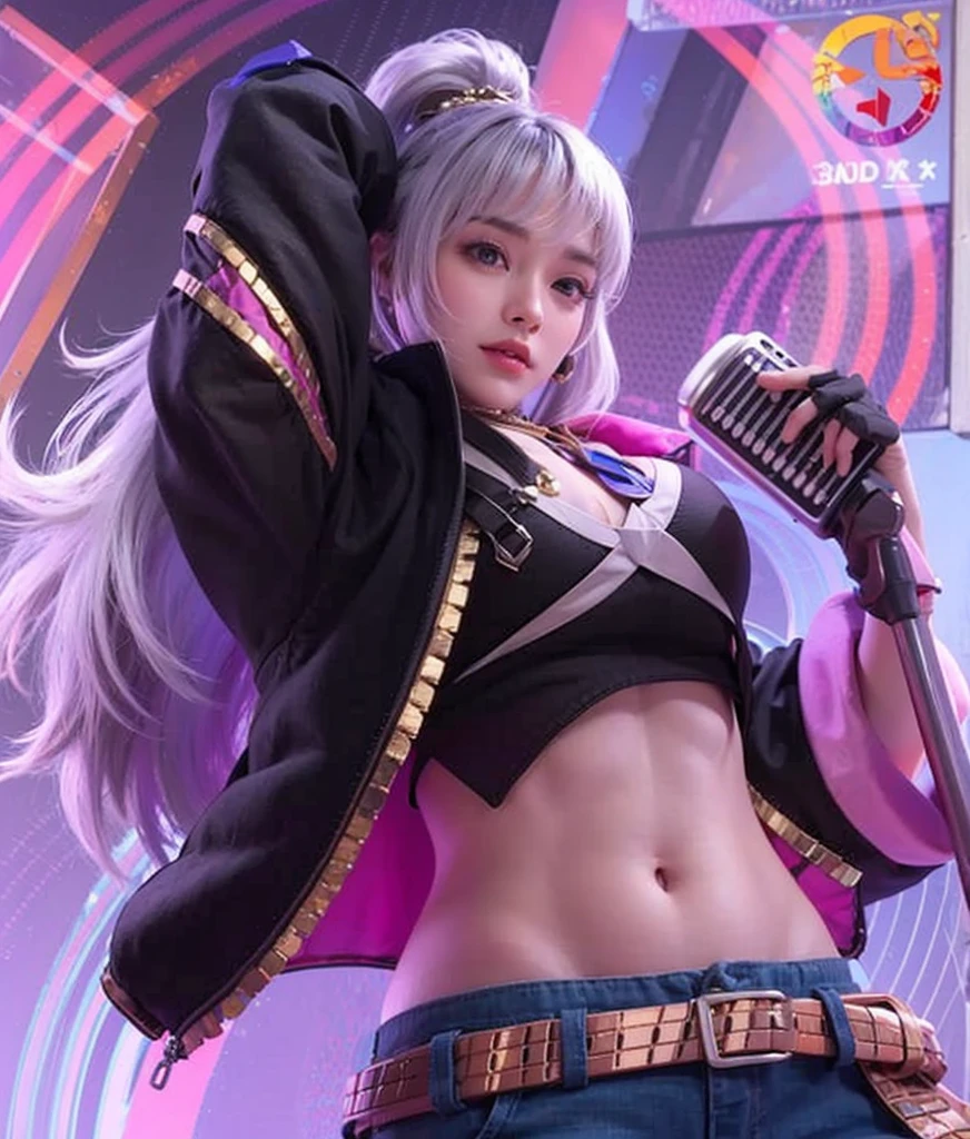 (8k, RAW photo, photorealistic:1.25) ,( lipgloss, eyelashes, gloss-face, glossy skin, best quality, ultra highres, depth of field, chromatic aberration, caustics, Broad lighting, natural shading, looking at viewer with a serene and goddess-like happiness, smile, 8k, very detailed, green eyes, close-up shot of a woman with a gun in her hand