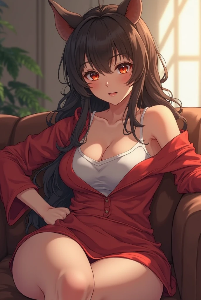((Biologically correct number of limbs))、(( Full body photo including face))、4K、masterpiece、((focus on the face))、((Symmetrical facial features))、Eyes with detailed description、Beautiful woman、outstanding style、beautiful clavicle、beautiful legs、beautiful hands、slender body、(thin thighs）、(stockings、high heels）、Detailed depiction of faces、small earrings、necklace、(upper body blazer、shirt、(Red long skirt))、close up of face、lighting to the face、tie、cyber city、(((white frame photo)))、Looking back、buckshot、Neat and clean、smile、