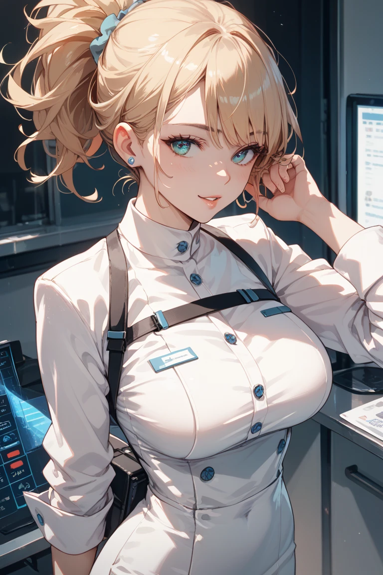 1ladysolo,cool,bigbreast,cleavage,nurse,nurse uniform,in hospital
