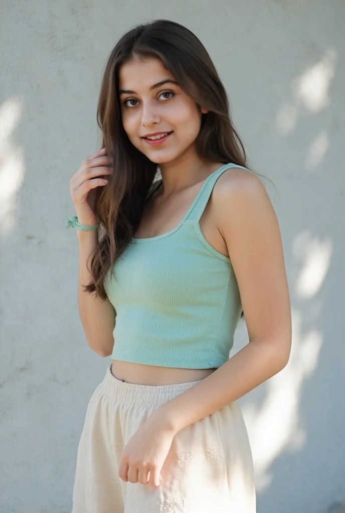 Create 21 years old beautiful girl