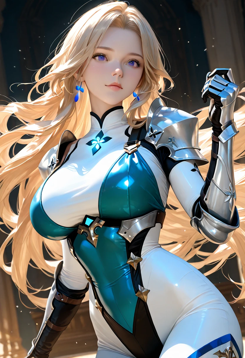((full body):1.5), ((female):1.3), big breasts, big chest, thin waist, big ass, extremely sexy, wearing (high-tech mechanical armor) translucent:1.3), long blonde hair mechanical suit high-tech in red and blue color, Intricate neon circuits, translucent skin, (intricate luminous details on the armor), ((vaporous:1.2) (transparent:1.2) (White: 0.6) (chiffon) (cut top) gripped (wet: 1.4) skin ): 1.2))), raining weather, wet body, sweaty, emanating a lot of power, extreme richness of detail, gloomy night time, preparation for rain