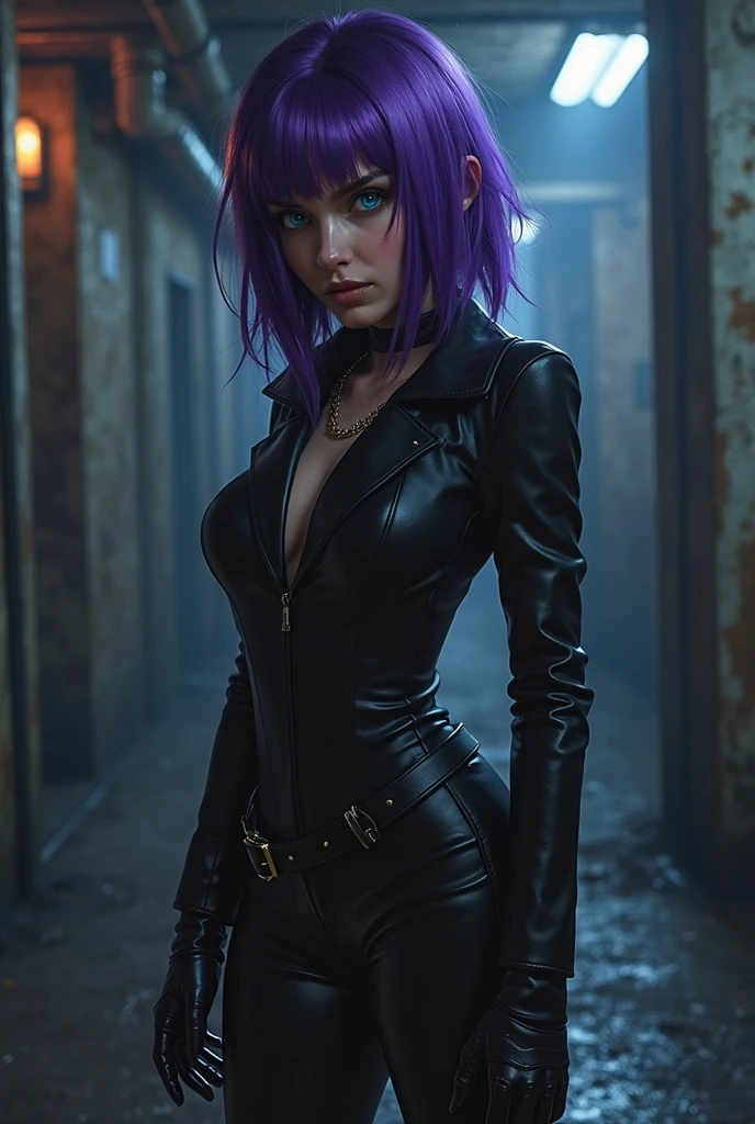 23 years old,cute boy, young man,Blue skin, Black With purple highlights hair, red eyes,Perfect face, androgynous, Hermaphrodite, intersex,With feminine features, and delicate body, fantasy Witch Boy Salem, Modern witch aufit,Silent Hill, Wearing clothes from 1693. The robe is two-piece,FemBoy, Gothic style sexy, Gothic style, Two-piece suit, erotic, Arriving in New York from a portal.
