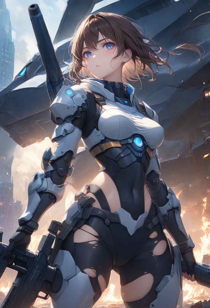high quality, realistic masterpiece, two close friends, Beautiful tween girls, small skinny girls, cute girl face, cyberpunk, Wearing futuristic robotic tactical shear armor cyberpunk suit with cutouts showing abs, skinny athletic body, innocent, playful, Famous actresses of Japan, very beautiful face