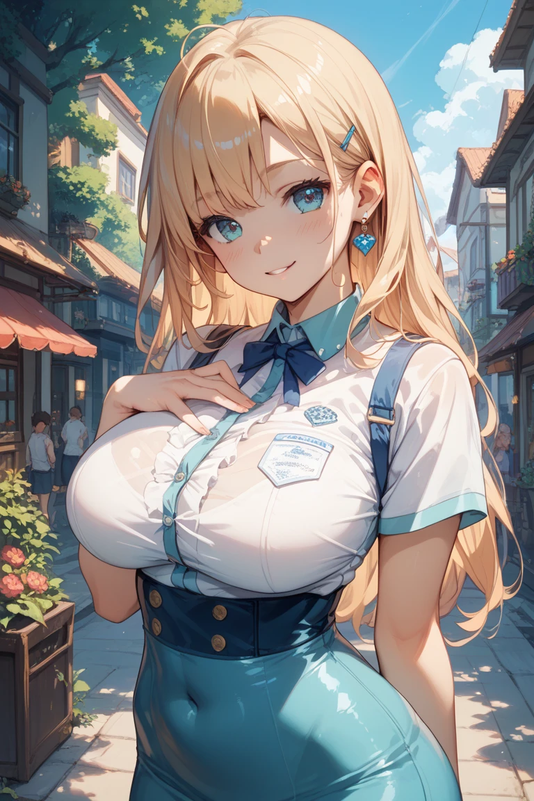 <lora:yudedako_v200:1>
insanely detailed, absurdres, ultra-highres, ultra-detailed, best quality,
1 girl, solo, nice hands, perfect hands
BREAK
(wearing blue harajuku-style coordinate),
embarrassed, full face blush, closed mouth,
dynamic pose, cowboy shot, looking at viewer
BREAK
slender, kawaii, perfect symmetrical face, ultra cute girl, ultra cute face, ultra detailed eyes, ultra detailed hair, ultra cute, ultra beautiful,
in harajuku, shibuya, tokyo, street, crowd, cityscape,
medium breasts, cleavage
BREAK
(blonde medium hair, blue eyes)