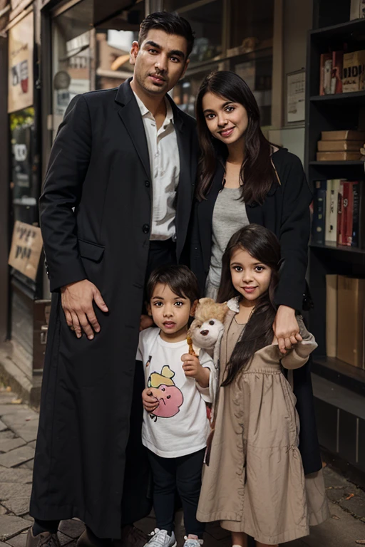 Papa Gustavo and his cute daughter