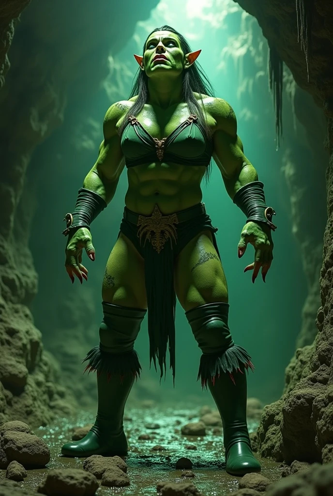 Holding trident, Minecraft, fighting, combat, yellow eyes, epic fantasy, highly detailed, cinematic lighting, dramatic pose, intense expression, glowing yellow eyes, powerful grip on trident, octane render, hyper detailed, photorealistic, 4k, best quality, Minecraft Character, Blocky
