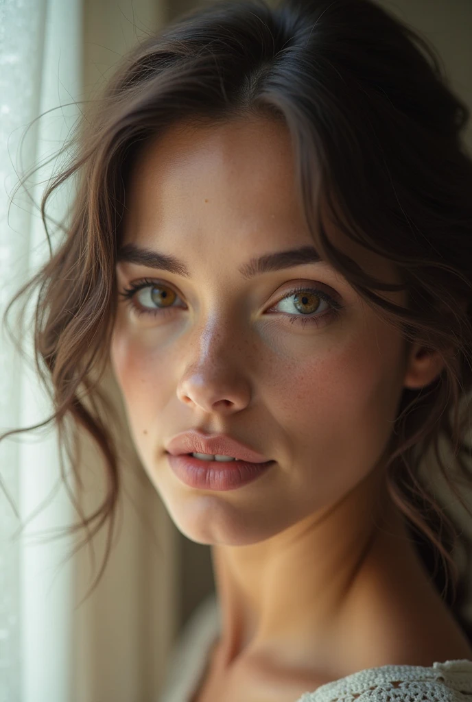 spoons, bustshot, Strapless Bras, 1 Girl with a beautiful face, European Beautiful Women, (of the highest quality, masutepiece, 超A high resolution, (Photoreal: 1.4), Soft big, Luxurious interior, Beautiful lighting), Smile, Pose Seductive, Photorealistic, Portrait