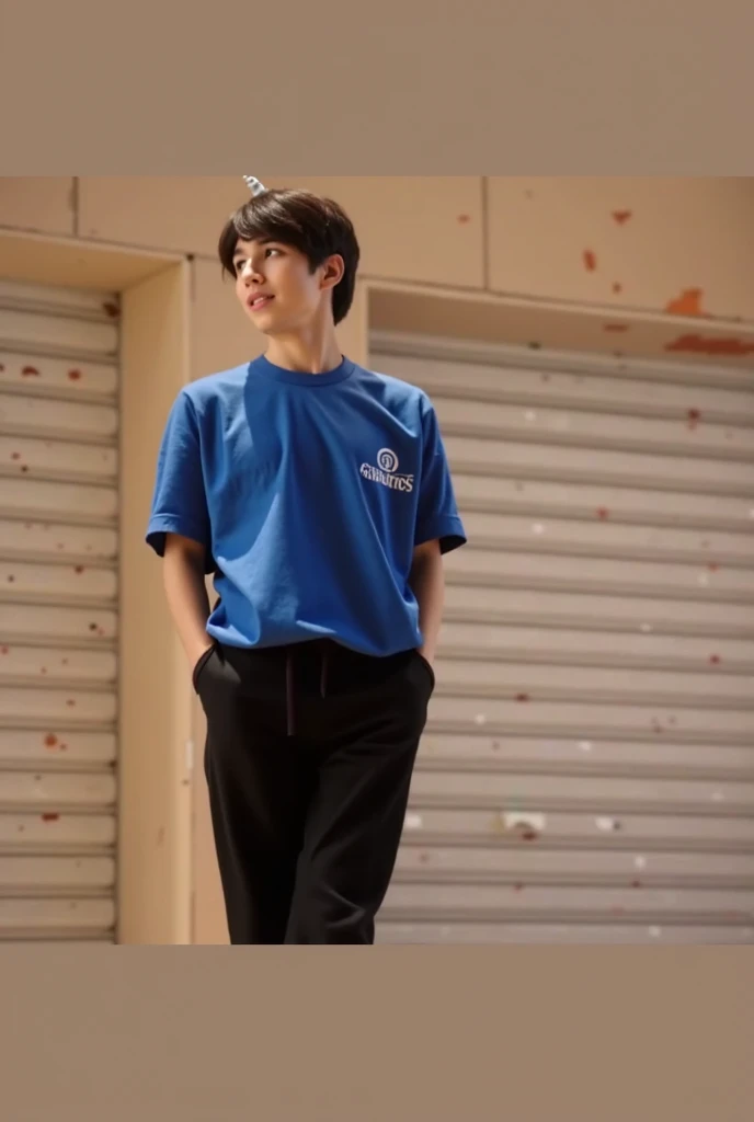 The boy who skates