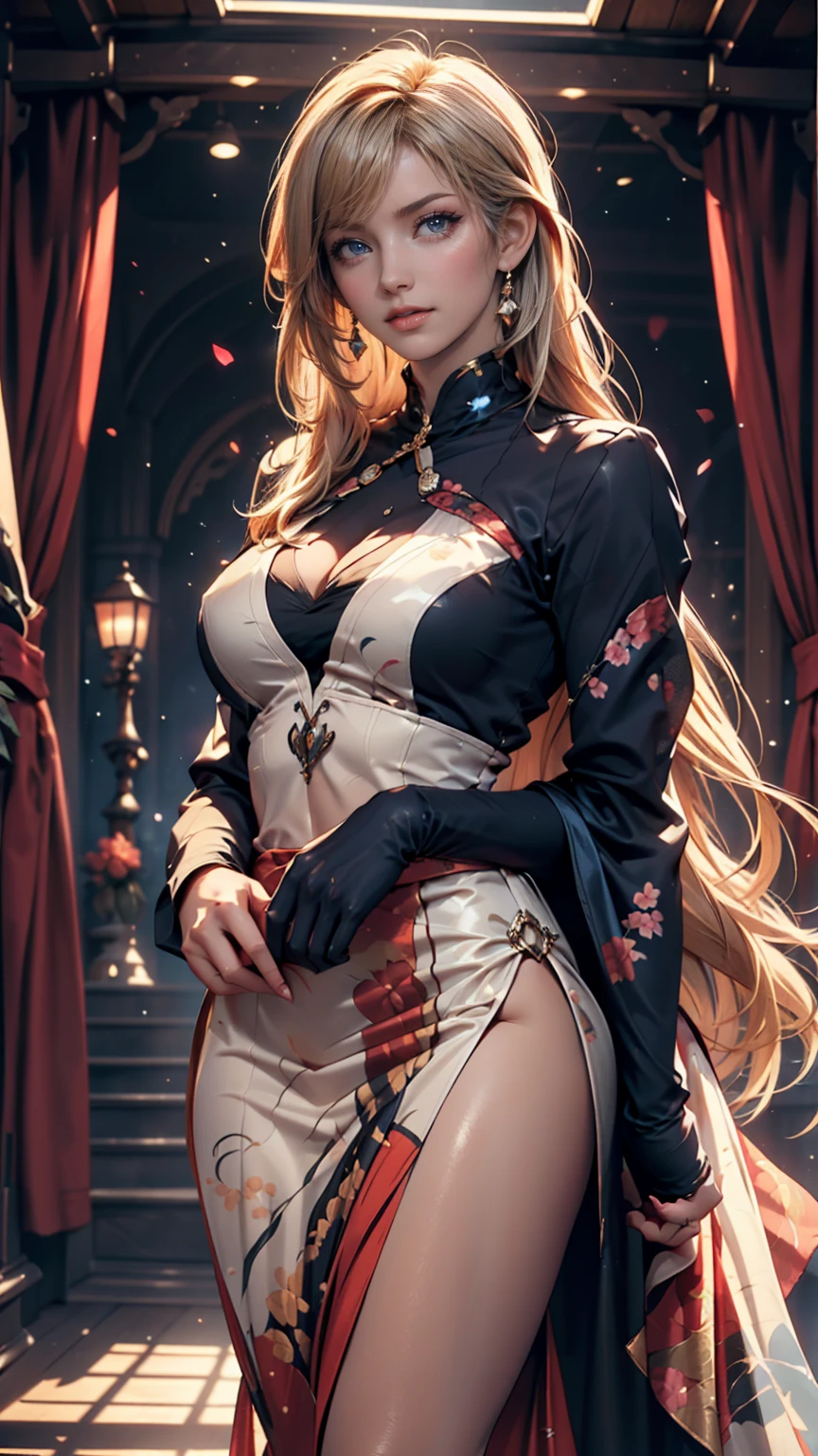 manquer de fortune, CG 8k ultra réaliste, Belle femme, Des yeux séduisants, se maquiller, lèvres rouges, vetements décontractés