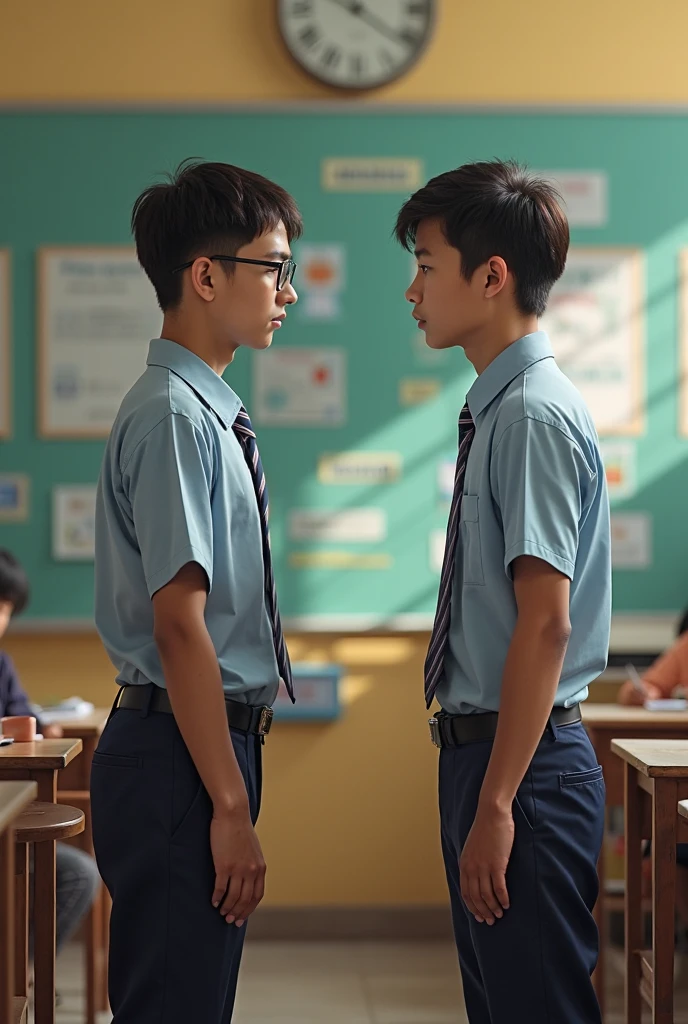 2 Chinese handsome naked chinese boy hug and kiss at each other between many students and teachers,transparent panties,wearing glasses ,super realistic, romantic, chinese Men God,chinese school teacher and students, , Chinese handsome, Handsome model , Topless, strong  Muscles Athlete body, top up Frame, Sexy, Professional Lighting,hug and kiss , classroom Background, , naked male , God of handsome, naked  Male, , Seduce, Sex Appeals,  Alafard man  naked  , sexy body ,, muscular body, handsome,  manly,  inspirite by Zhang Han, Cai Xukun, Kim Do-young, Inspired by Bian Shoumin, Inspired by Xiao Yuncong, yihao ren, yanjun cheng, jinyiwei, inspired by Huang Gongwang, xintong chen, sexy body part, handsome male model  ,  super long big dick masturbate, correct dick in good shape ,erection, monster cock, nice butts, bare butts, Tattoo chest,  tattoo hands,  tattoo arms,  tattoo belly, clear  cool light,  school background,  detailed background, the best resolution, 8k, Ultra fullHD, look at the viewer,  catching eyes, 
