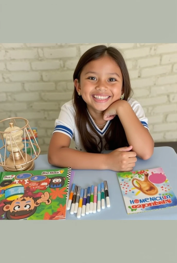 Feeling confident in her newfound knowledge of numbers and letters, Lily ventured deeper into Knowledgeville.