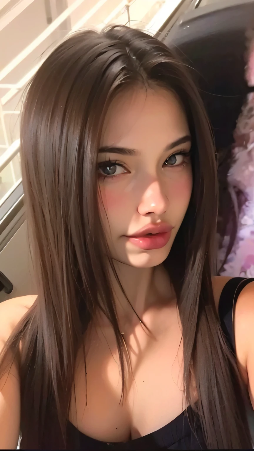 ((lifelike lighting, qualidade superior, 8k, obra prima: 1.3)), Foco claro: 1.2, 1 menina, (Rosto perfeito )Beleza corporal perfeita: 1.4, abdominais finos: 1.1, ((Cabelos castanhos escuros, Grande: 1.3)), (Acelerar: 1.4), (ao ar livre, Noite: 1.1), rua, Cara ultra detalhada, Olhos finos, Double eyelidm, Absurdo do decote exposto, Incrivelmente absurdo, hair messy, cabelos flutuantes,