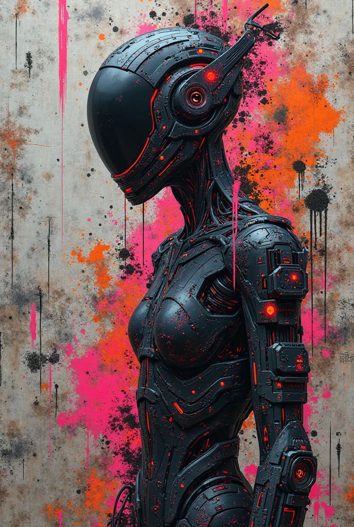 ((pay attention to the plan:1.5, plano general, whole body:1.5)), 1 beautiful girl in technical clothing, mechanical spider, circles, Fractals,(black outline art) By Yoshitaka Amano,Travis Charest. colors, land, cian, yellow, green. magenta, violet, cian, High Definition, hyper sharpness image,(Best Quality:1.3, 32K,High Definition:1.3, 4x ,ultra sharp, High resolution, professional) ,cinematographic, Fisheye photography:1.6,