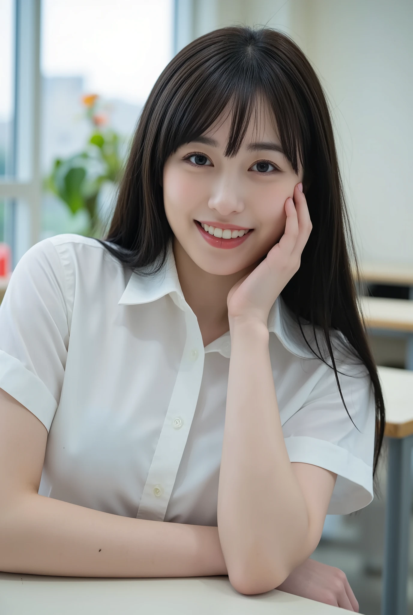 (Happy expression on face:1.26)、Raw photography、(((Ultimate Beauty Full Body Shooting)))、((glistning skin))、1人、17-year-old beautiful girl in Prague、bright expression、((brown haired))、Girl in sweatshirt、plaid pleated skirt、View from the floor、(Long stockings or pantyhose)、(up skirt)、Legs open、Crouch down、Counterpoint Shot、((ultra-detailliert))、(Perfectly detailed face)、(Detailed hand)、(detailed finger)、(Good human anatomy)、Photorealistic images、((masterpiece、top-quality、ultra-detailliert、Film Light、intricate-detail、hight resolution、ighly detailed))、细致背景、8KUHD、Digital SLR、Soft light、hightquality、Film grain、FujifilmXT3 、Shallow depth of field、natural soft light、Kamimei、