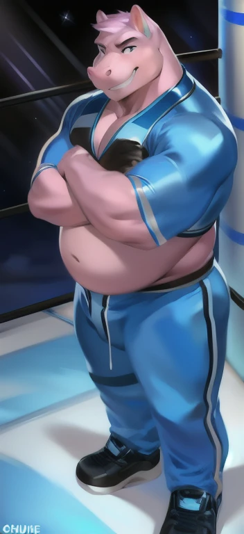 beautiful, chubby, (very short hair), (pudgy face), (naughty) (high school students), (handsome), thick, overweight, beefy, (nipples), (cute), (little brat), (naughty brat), (へそ), ぽっちゃりした体, big belly, 汗ばんだ体, (臭そうな体), (fullbody)