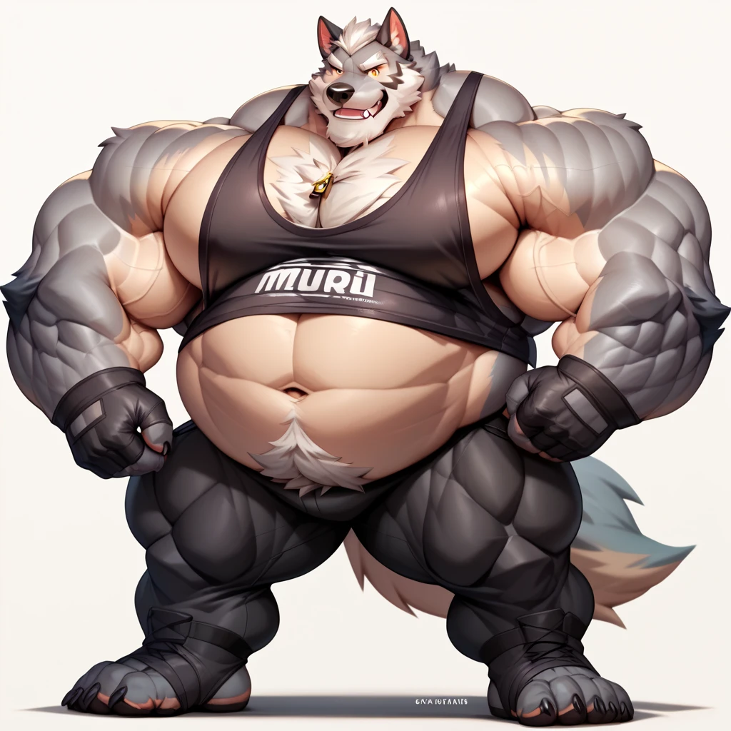 Epic Citizen Zootopia style, My Heroe Academia Character, Stars Wars Dungeons and Dragons style, A poor villager, Real life, Anime serie, Anime character, Obese muscle Obese Sumo wrestler Werebeast , full body pic (obese, strong legs and arms) Sumo wrestler Werebeast Kidbese muscle fat kid (by, wide, broad shoulders), Citizen obese Werebeast kid, Anth male, old chubby canine, imposing, thick furry neck and chest fluff,(white fur:1.5), (middle-age:1.2),(elderly, old, mature:1.2),black eyes,(muscular body with large arms huge biceps and chunky musclegut: 1.2),( working as a laborer), (overalls:1.5),whiskers, nipples, pubes, hairy body:1.2, (canine tail)chest hair, belly hair,detailed fluffy fur,((intricate detail fluffy fur texture)), photorealism,(by darkgem),(by taran fiddler)