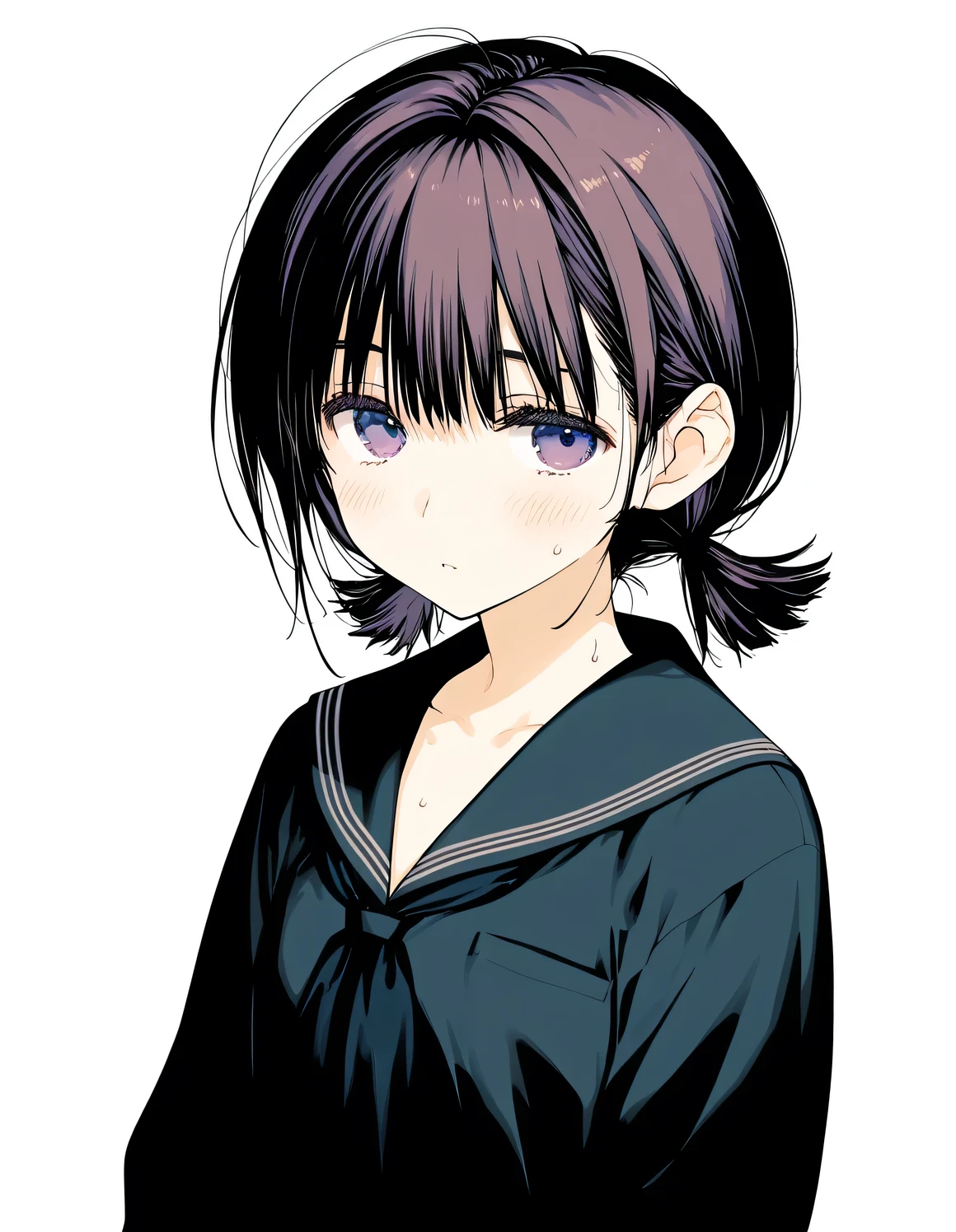 1girl, little female, sweat, general, (artist:mitsumi_misato),artist:fujiyama,artist:amazuyu_tatsuki, official_art, best quality, masterpiece, very awa, absurdres, highres, ultra-detailed, super detailed skin,Realistic texture,very aesthetic,clear line illustration, analogous colors, limited palette, sexual lighting,