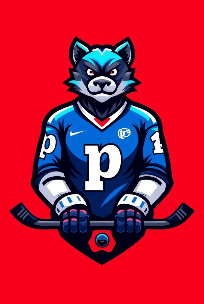 Logo for a university dentistry team with a sports theme