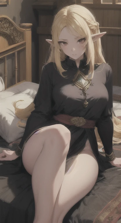 NSFW,(pale illustration,anime illustrations:1.2),(masterpiece, highest quality, so beautiful, Super detailed),textured skin, high details,8k,gleaming skin,pale outline
(hachimiya meguru, idolmaster:1.2),gold hair,
1 girl,middle breasts,shorty,happy smile,
nude,thighband,standing,
full body,from front,white and clean bedroom
