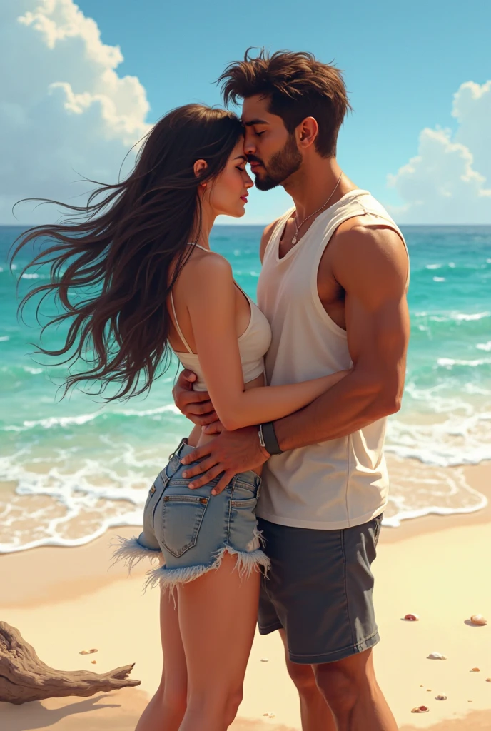 Cover of a romance book about opposite poles 
