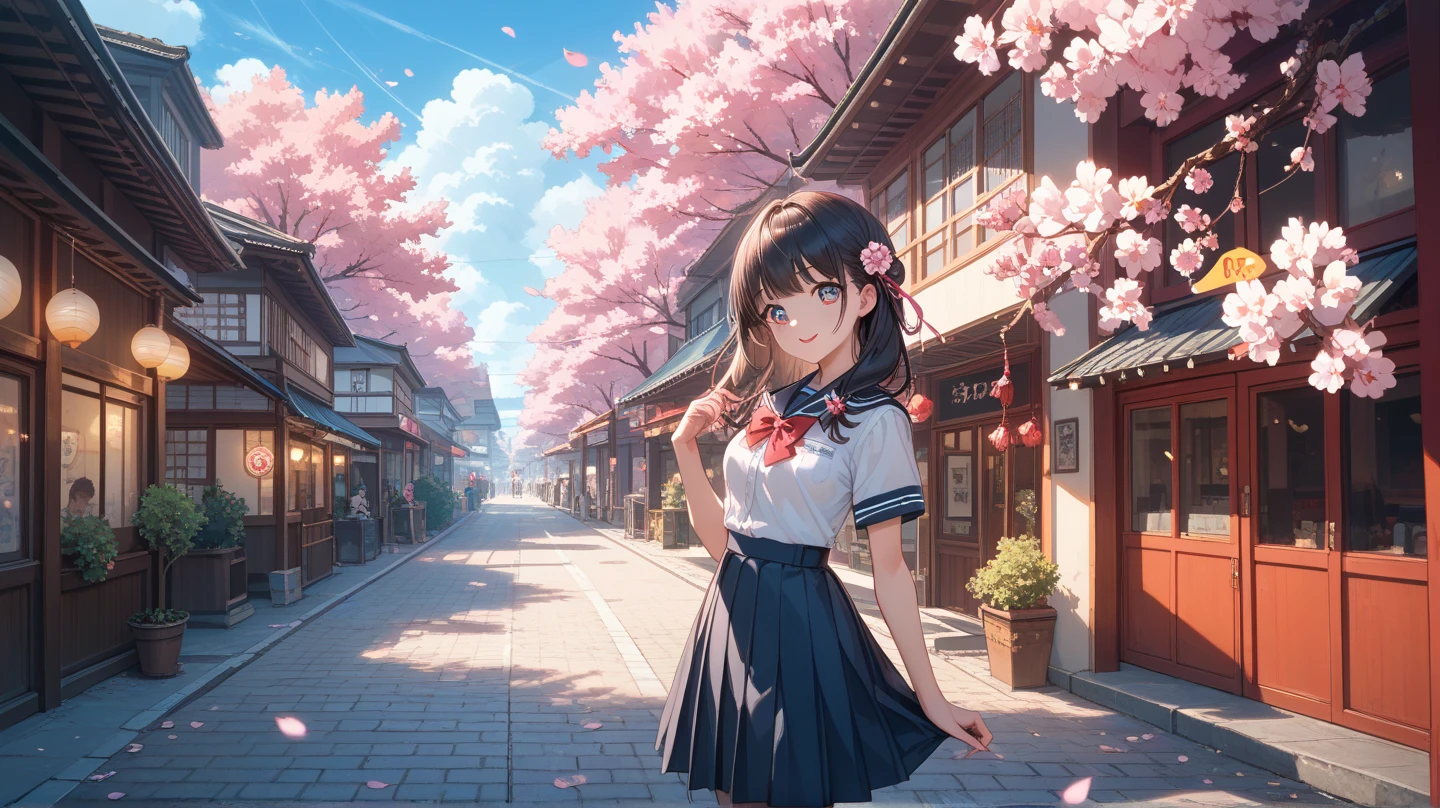 School going girl