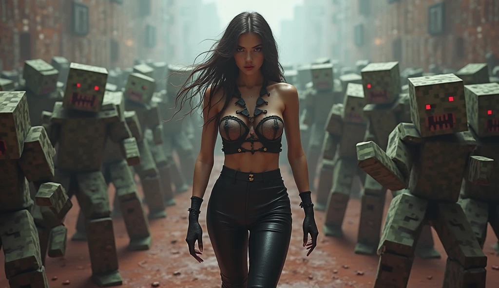 (8k, best quality, fotoRealists, masterpiece, Realists) Cat woman, sexly, Nice, hot, gasp, panting, horrified facial expression, is hanginged, suffocated, Face tilted to the sky, Nice neck, Rope tightly around the neck, Rope tightly around the neck gebunden, Thick rope, Rope tightens under the chin, um der Kehle zum strangle zu strangle, gallows, Hands behind the back zusammengebunden, hanginged in the air, hangings in the air, half a meter in the air, Feet not on the ground, Hands behind the back, Can'do not breathe, strangle, hanging, in a remote alley in Los Angeles, sunny day and crowd around her.