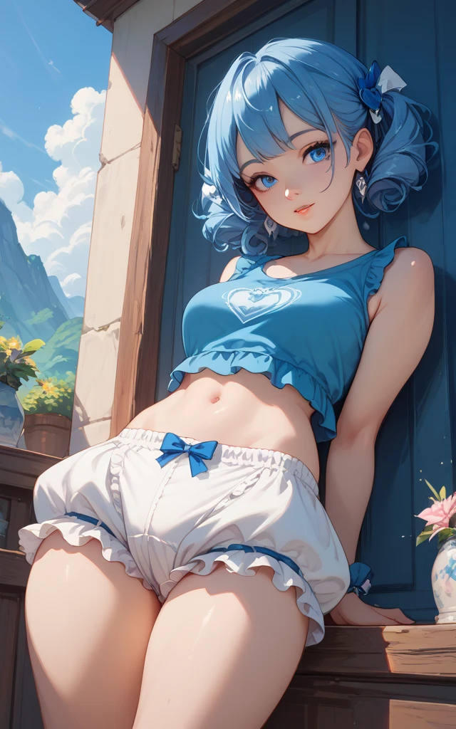 Masterpiece、最high quality、high quality、High definition、High resolution、High detail、Lens flare、Ray tracing method、high qualityの質感、high qualityの影、Beautiful details、Detailed and delicate、Detailed texture、Realistic facial expression、Realistic and colorful、Delicate、Cinematic Light、Side light、Sharp Focus、(1 woman:1.3)、(Intricate details、Makeup、Pure Eros Face_v1:0.5)、(Details Beautiful delicate face、Detailed beautiful delicate eyes、Perfect Facial Proportions、Detailed skin、Charm)、fancy hairstyles、Beautiful bangs、(Two-tone gradient hair color)、slender、(Upturned beautiful breasts)、Raise your arm and make a peace sign、Detailed crotch、Female juice、(Experiencing the best orgasm)、Light-colored mini bra、Micro Mini、Light-colored V-cut、Light-colored thong、Thigh mini skirt、Low-rise mini skirt、Blouson、Crop top、Low-angle composition