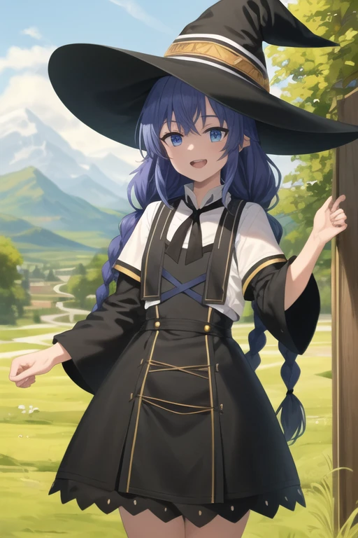 Roxy Migurdia,,blush,smile,Captivating thighs、Beautiful bare legs, magician suit、Magic wand、Witch Hat
(masterpiece:1.2), highest quality, High resolution, unity 8k wallpaper, (shape:0.8), (Beautiful and beautiful eyes:1.6), Highly detailed face, Perfect lighting, Highly detailed CG, (Perfect hands, Perfect Anatomy),