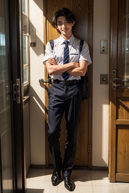 High school boy